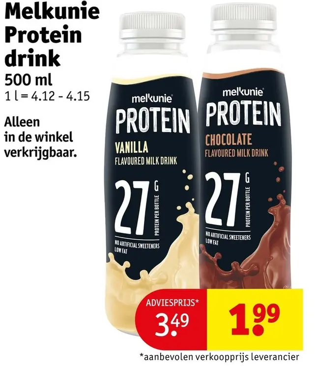 Promotie: Protein drink