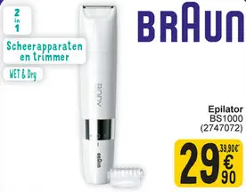 Aanbieding: Epilator BS1000