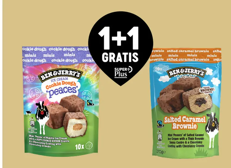 Offre: Cookie Dough 'peaces' & Salted Caramel Brownie