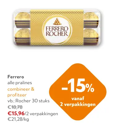 Promotie: Ferrero Rocher
