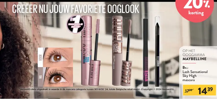 Promotie: Lash Sensational Sky High mascara