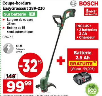 Aanbieding: EasyGrasscut 18V-230