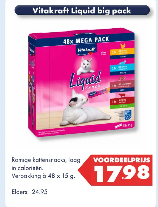 Aanbieding: Liquid big pack