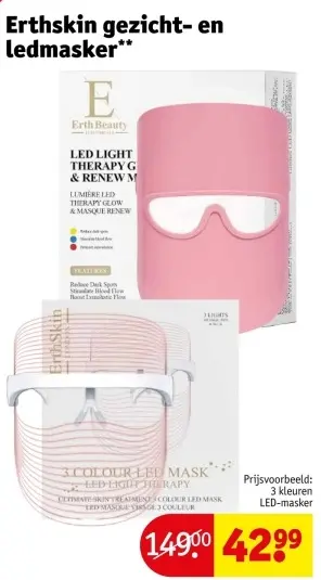 Aanbieding: Erthskin gezicht- en ledmasker