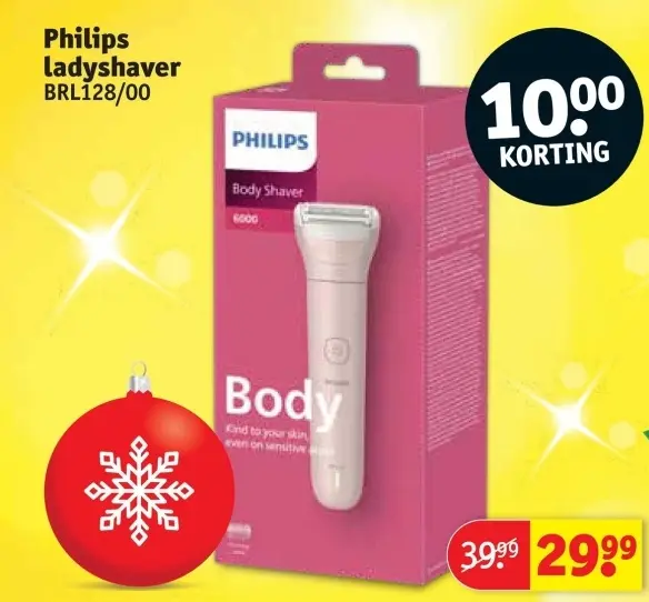 Aanbieding: ladyshaver BRL128/00