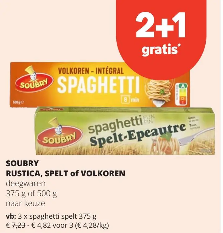 Aanbieding: Spaghetti