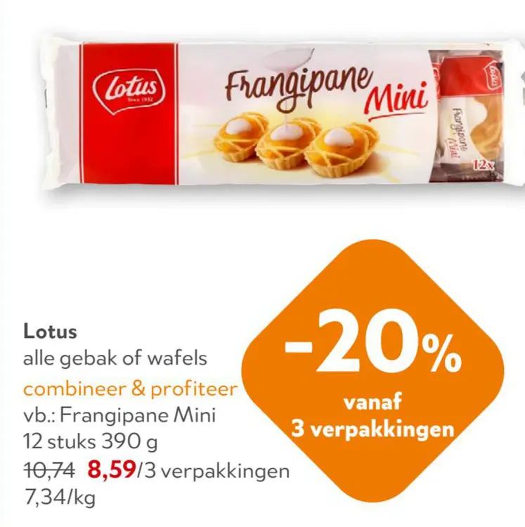 Promotie: Frangipane Mini