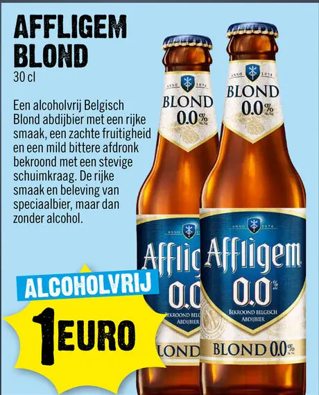 Aanbieding: Affligem blond