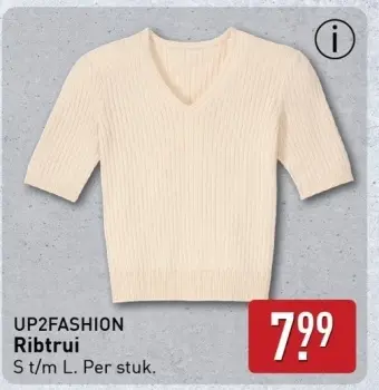 Aanbieding: UP2FASHION Ribtrui