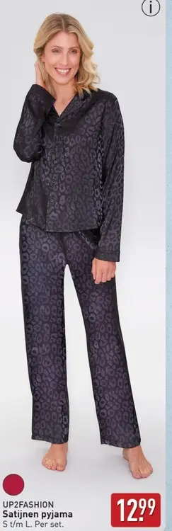 Aanbieding: Satijnen pyjama