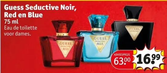 Aanbieding: Seductive Noir, Red en Blue