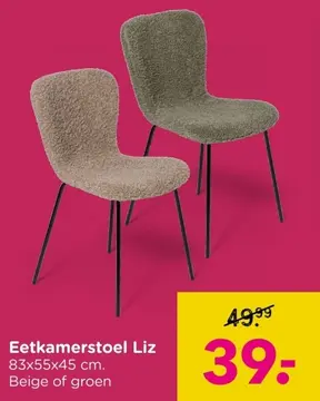 Aanbieding: Eetkamerstoel Liz