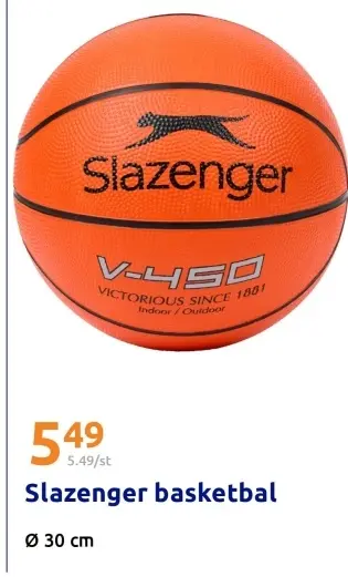 Promotie: Slazenger basketbal