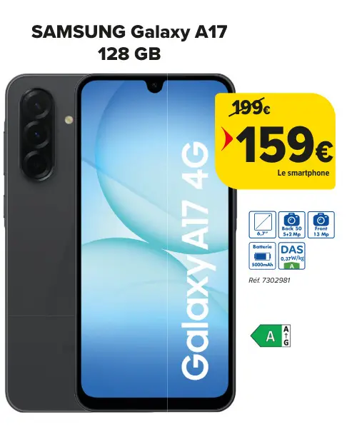 Offre: Galaxy A17