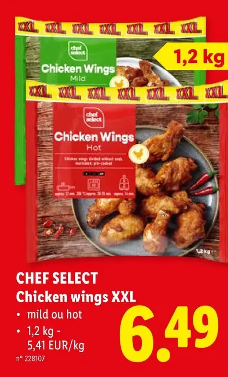 Offre: Chicken wings XXL