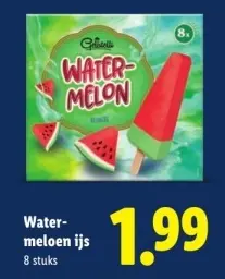 Aanbieding: Watermeloen ijs