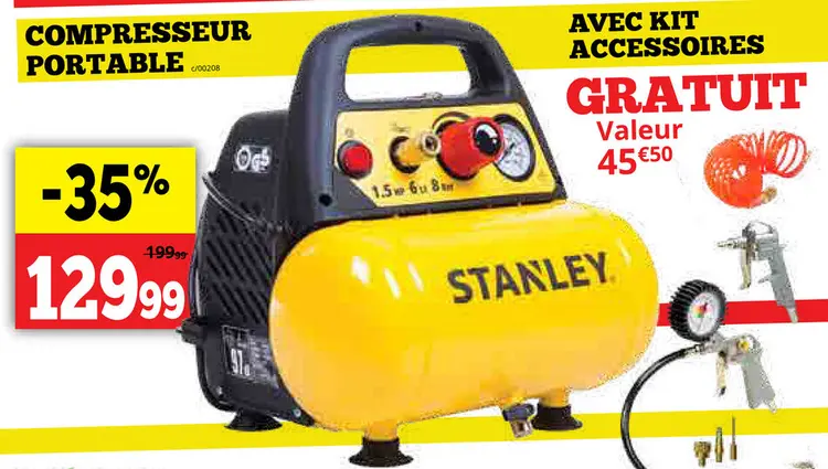 Offre: Compresseur portable