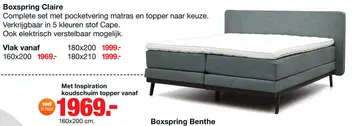 Aanbieding: Boxspring Claire