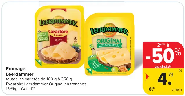 Offre: Fromage