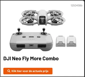 Aanbieding: DJI Neo Fly More Combo