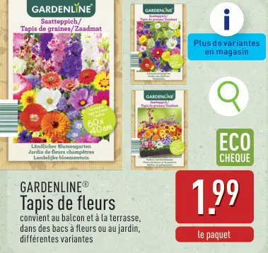 Offre: Tapis de fleurs