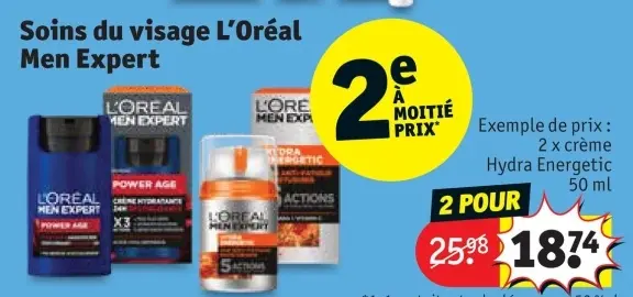 Offre: Soins du visage