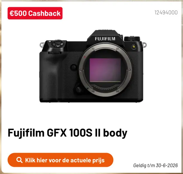 Aanbieding: GFX 100S II body