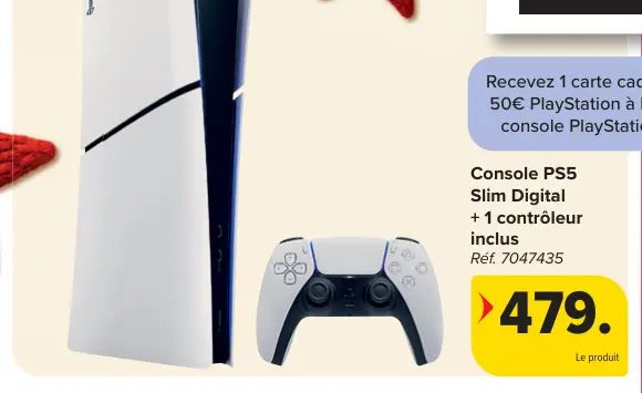 Offre: Console PS5 Slim Digital