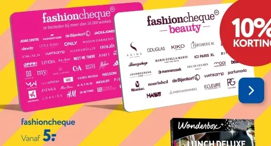 Aanbieding: Fashioncheque