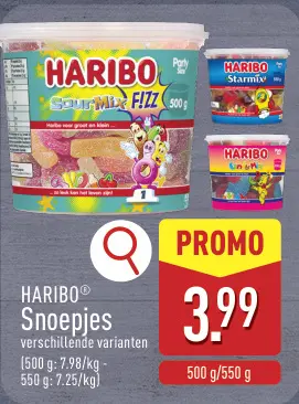 Promotie: Snoepjes