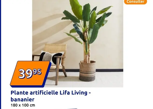 Offre: Plante artificielle Lifa Living - bananier