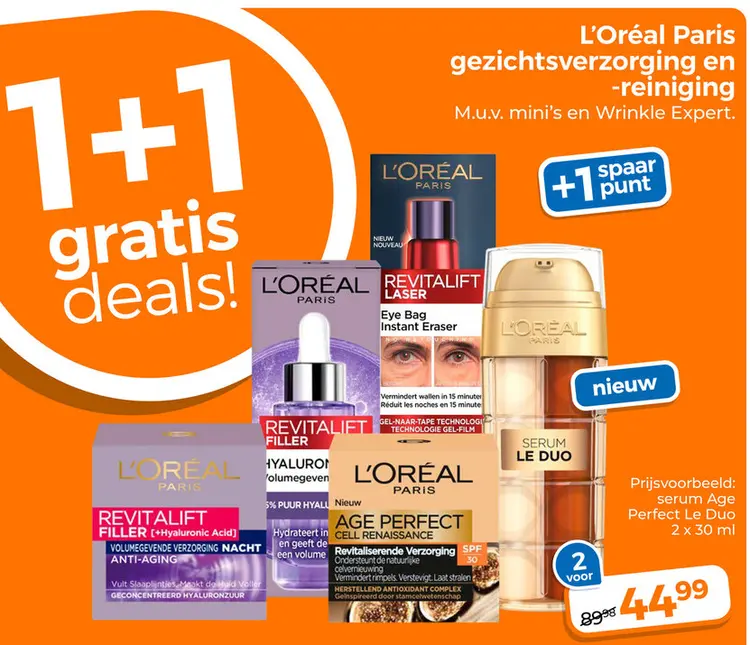 Aanbieding: Serum Age Perfect Le Duo