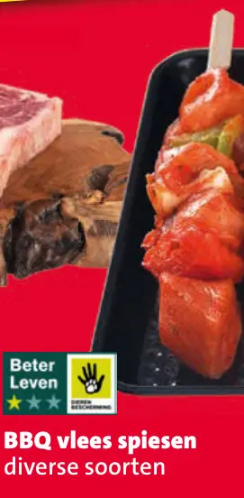 Aanbieding: BBQ vlees spiesen