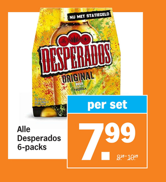 Aanbieding: Desperados 6 - packs