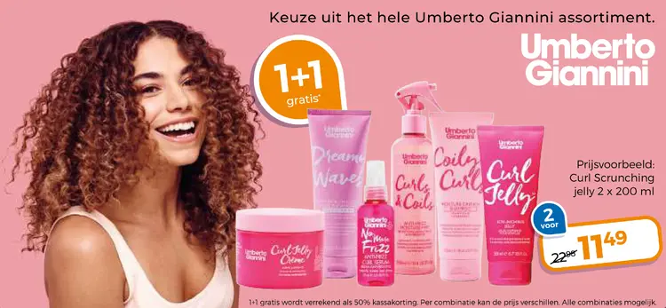 Aanbieding: Het hele Umberto Giannini assortiment
