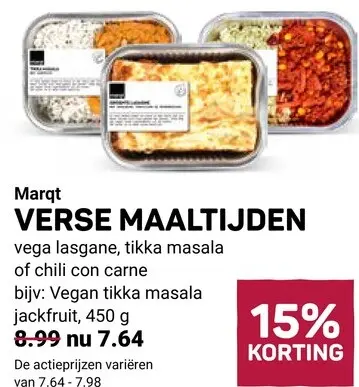 Aanbieding: Verse maaltijden