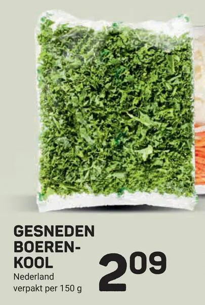 Aanbieding: Gesneden boerenkool