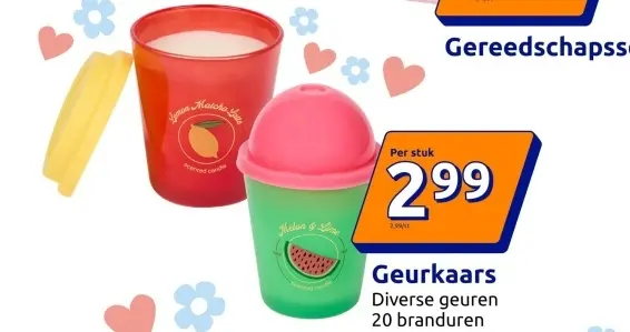 Promotie: Geurkaars