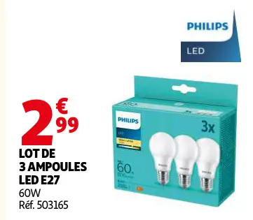 Promotie: Ampoules led E27