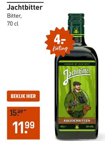 Aanbieding: Jachtbitter 70CL