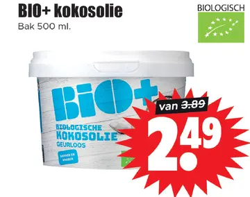 Aanbieding: BIO+ kokosolie