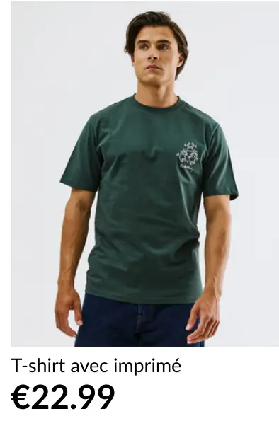 Offre: T-shirt avec imprimé