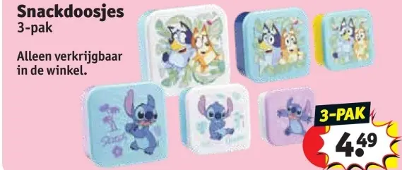 Aanbieding: Snackdoosjes