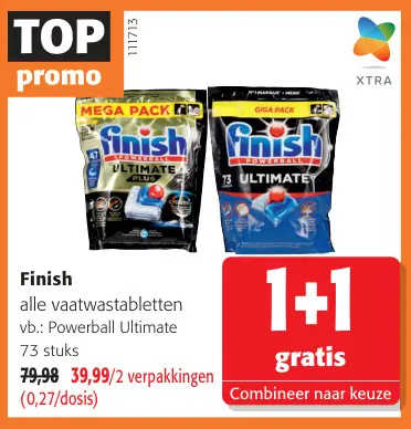 Promotie: Vaatwastabletten