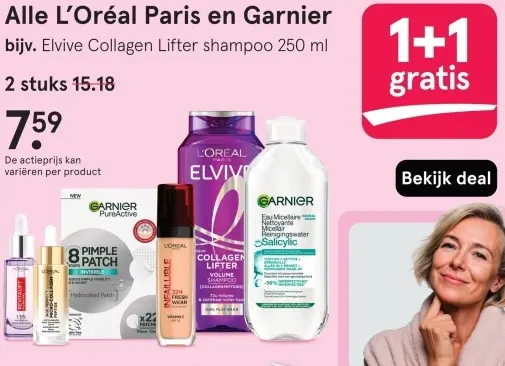 Aanbieding: Alle L'Oréal Paris en Garnier