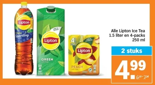 Aanbieding: Lipton Ice Tea