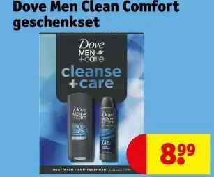 Promotie: Dove Men Clean Comfort geschenkset