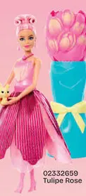 Aanbieding: Barbie Tulipe Rose