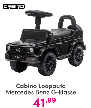 Aanbieding: Cabino Loopauto Mercedes Benz G - klasse