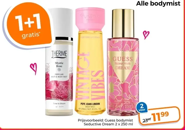 Aanbieding: Alle bodymist